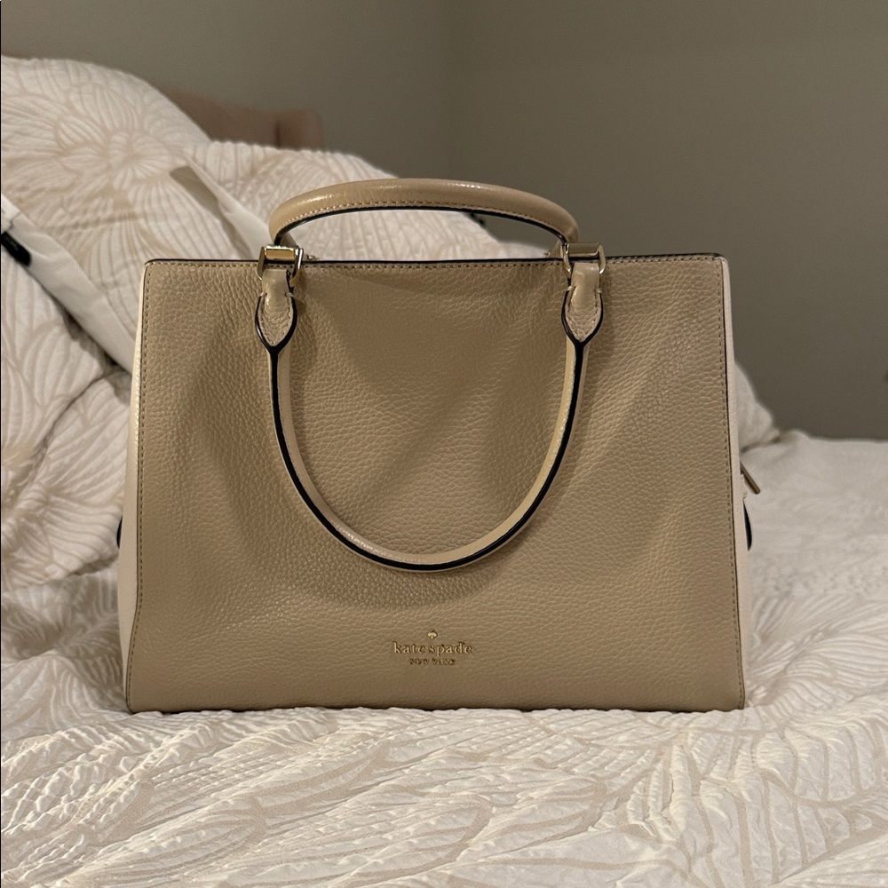 Kate Spade Tan Satchel Bag